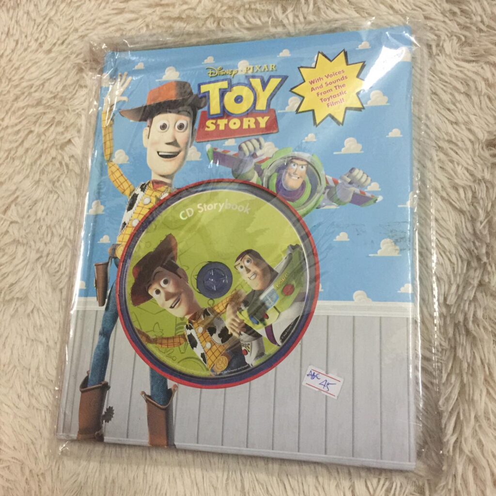 Disney Toy Story Book & CD - Hardcover - Sách Cũ ABC