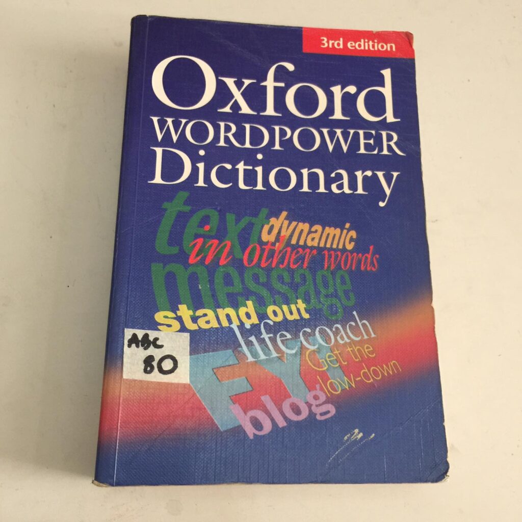 Oxford Wordpower Dictionary Sách Cũ ABC