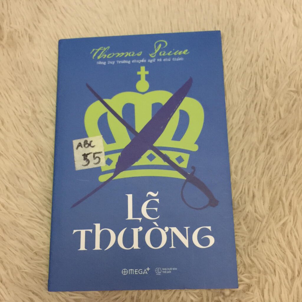 Lẽ thường - Thomas Paine - Sách Cũ ABC